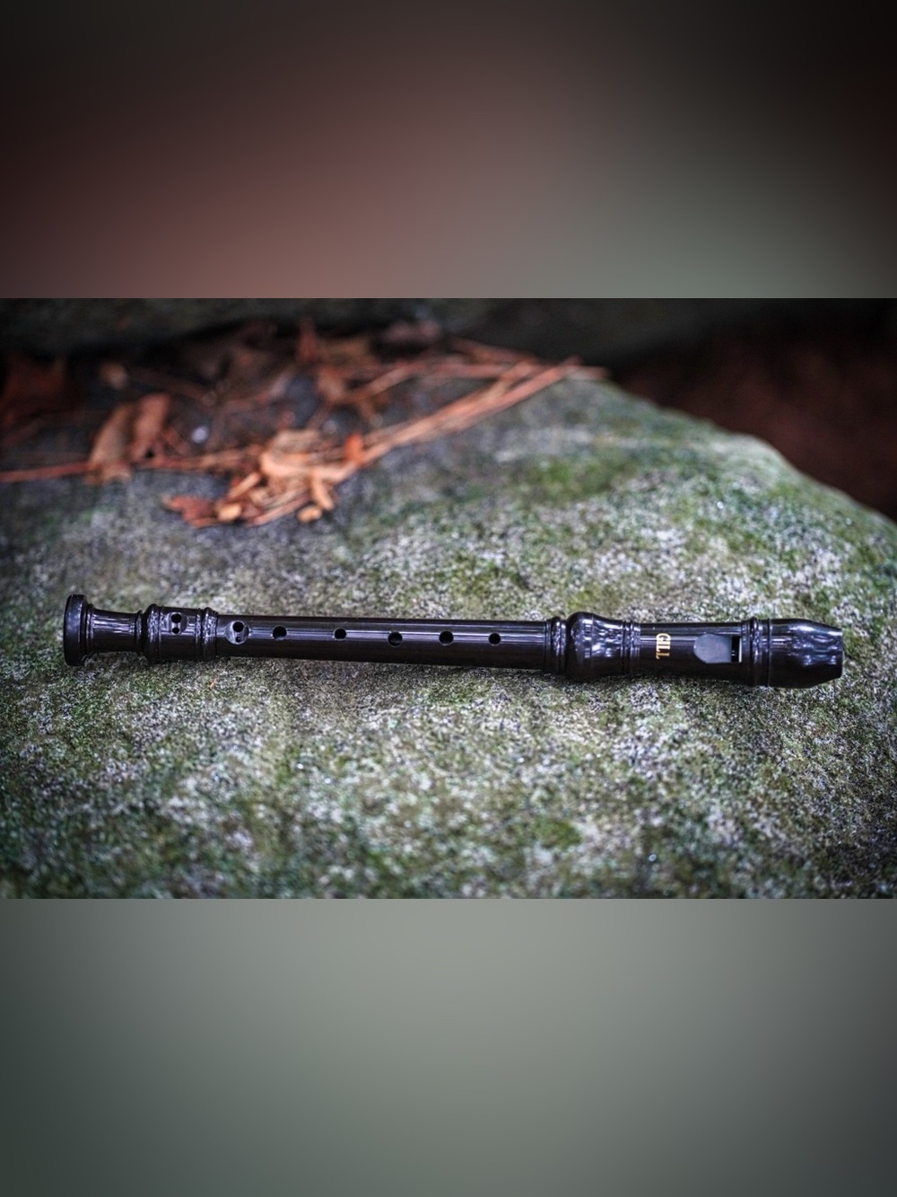 Black Soprano Recorder with Soft Case – Classic Student Instrument